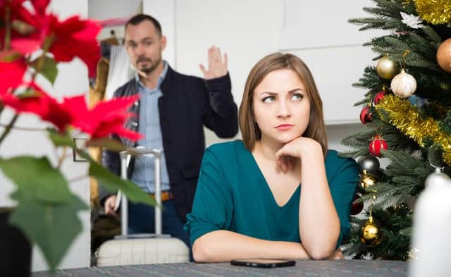 The pressure and stress of Christmas can lead to a rise in divorce claims.