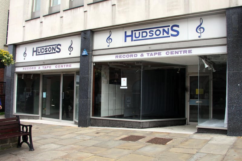 One of Chesterfield's best-loved shops, Hudson's finally closed in 2012 after an amazing 105 years trading