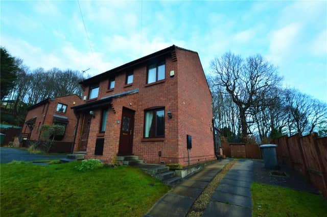 This semi-detached property, on Abbeydale Garth, Kirkstall, was one of a number of lots in an online auction on February,, 2021.