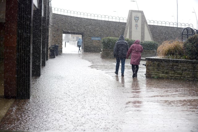 Flooding at South Shields Amphitheatre