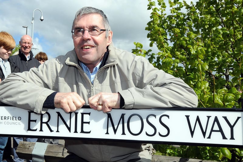 Ernie Moss has a road named after him but the trustees and friends of the Memorial Garden want some form of permanent memorial at the Technique Stadium to honour the club’s greatest scorer