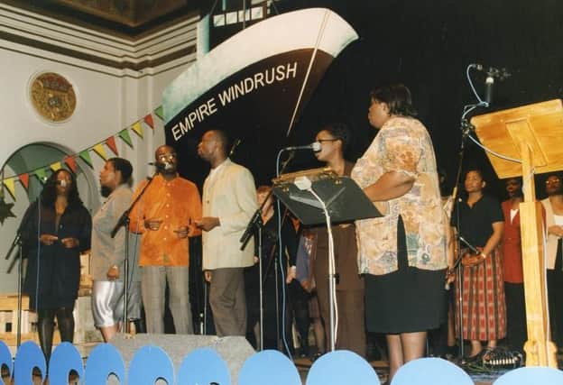 Sheffield Windrush celebrations at Sheffield City Hall, 1998 (U06383)