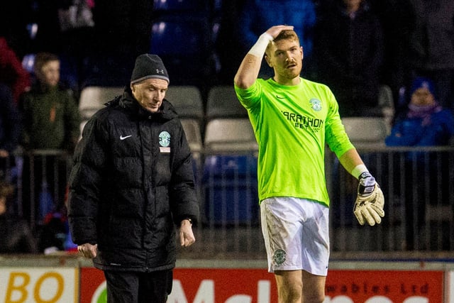 Booked for time wasting which meant he was suspended for the semi-final. Replaced by Otso Virtanen after an eye problem. Still at Southend United who he joined after leaving Hibs.