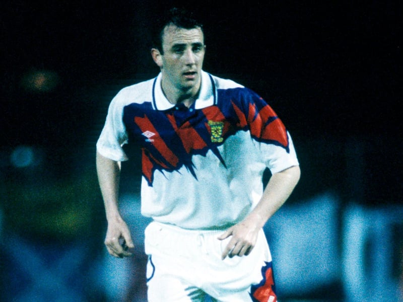 You can purchase this questionable, yet classic, jersey complete with 11. McAllister on the reverse of the jersey via classicfootballshirts.co.uk for a sale price of £149.99. There are several availables via eBay currently too, with prices varied.