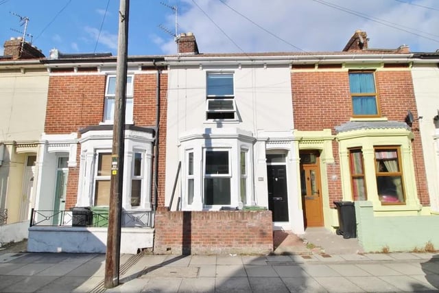 This three bed terraced house in Grayshott Road, Southsea, is on sale for £295,000. It's available through Jeffries and Dibbens Estate and Lettings Agents - Southsea.