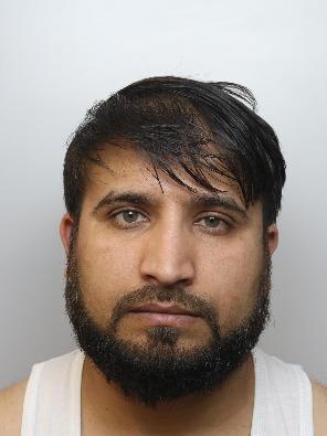 Sidiq Shenwari, 29, of York Road, Eastwood, Rotherham, pleaded guilty to assault occasioning actual bodily harm and possession of an offensive weapon, and received 18 months in prison.He beat a disabled pedestrian with a golf-club in a fit of "classic" road-rage.