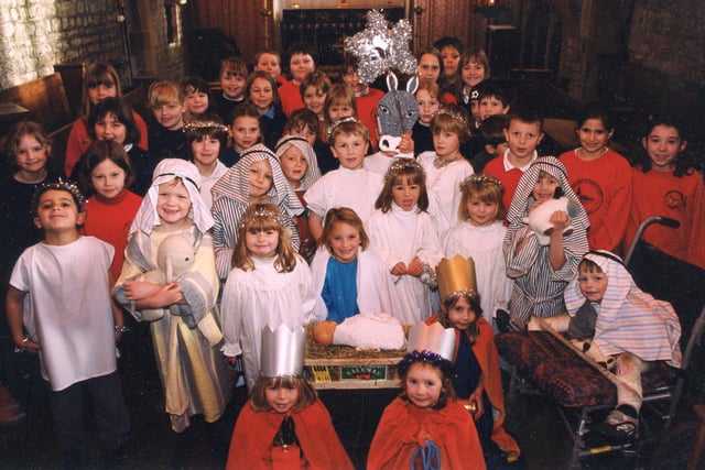The 1999 nativity by Taddington and Priestcliffe Primary