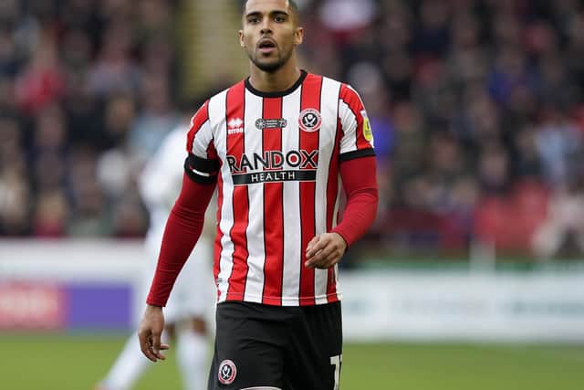Max Lowe is available again for Sheffield United: Andrew Yates / Sportimage