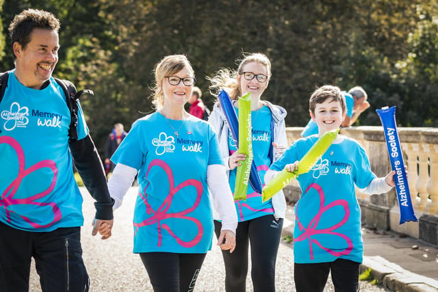 The fundraisers stepped out to stop dementia in its tracks after a devastating period for those living with the disease
