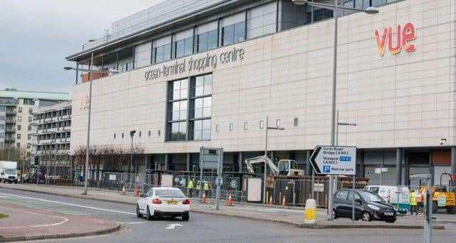 More businesses in Ocean Terminal, Ocean Drive, Edinburgh, are reopening for business on Monday.