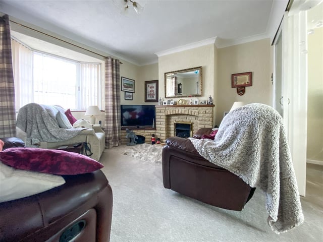 This three bedroom semi-detached house in Foxbury Grove, Portchester, is on the market for £300,000. It is listed by Castles.