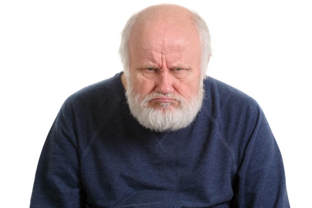 Meaning: Grumpy, sulking. Example: “I know you’re disappointed but don’t be mardy.” (Photo: Shutterstock)