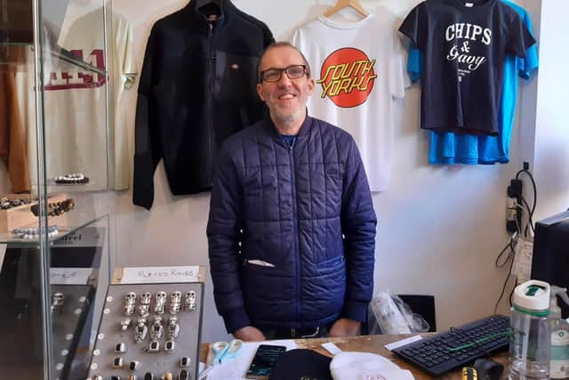 Stuart McAdie, owner of The Alternative Store on Devonshire Street says it is one of the few where it is still possible to ‘have a mooch’ in interesting shops and places to eat, feel the goods on offer and enjoy the shopping experience.