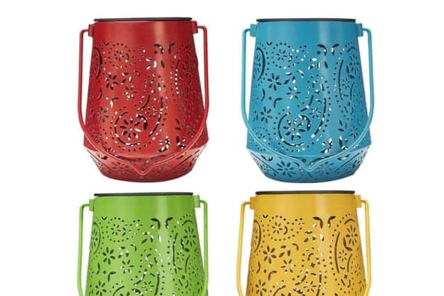 Solar Lanterns for The Garden, currently priced at £29.99.