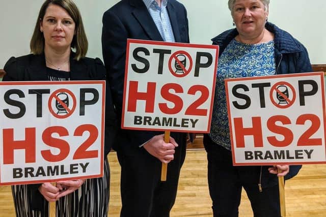 Rotherham council first formally lodged its opposition to HS2 in September 2016 through a motion to full council following a decision to re-route the line.