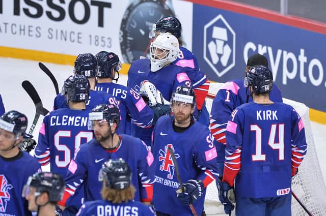Great Britain lost narroly to Denmark on Tuesday evening