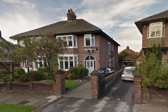 9 North Park Drive, Blackpool, a four-bedroom semi-detached house overlooking Stanley Park, sold for £290,000 in March 2020.