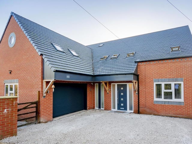 Offers of around £550,000 are being taken for this four-bedroom detached home that was finished by the builders in 2018. The sale is being handled by BuckleyBrown. (https://www.zoopla.co.uk/for-sale/details/54222503)