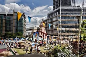 Sheffield by the Seaside is returning to the Peace Gardens in Sheffield city centre from July 27 to August 29, 2023, with a giant sandpit, fairground rides, free family entertainment and more.