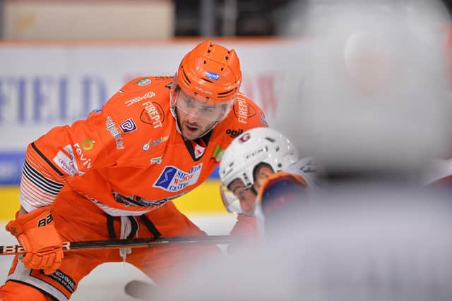 Justin Hodgman key face off v Guildford