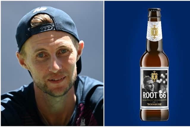 Thornbridge have collaborated with England cricketer Joe Root to bring out a new beer called Root 66 that will help to raise money for the Sheffield Children's Charity