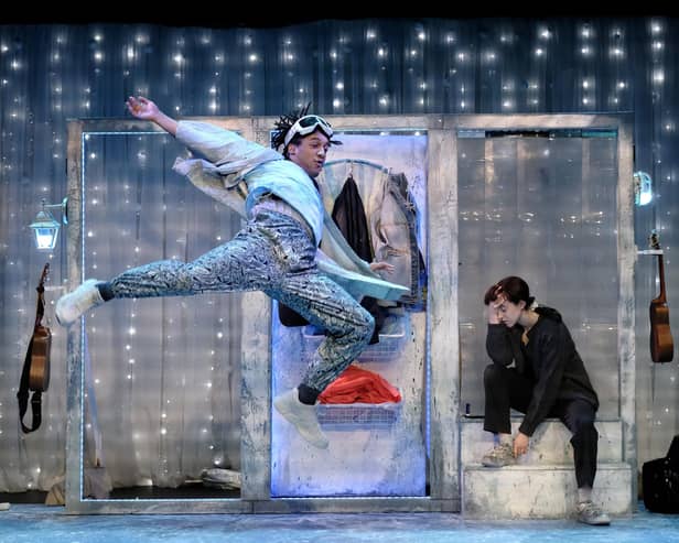 Jack Frost and the Search for Winter at the Tanya Moiseiwitsch Playhouse in Sheffield. All remaining performances of the family show have been cancelled due to illness within the cast. Photo: Brian Slater