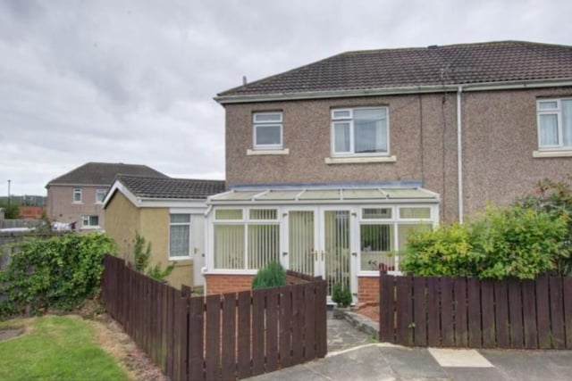 Three-bedroom semi-detached house for sale with Rightmove at £95,000.