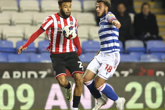 Jayden Bogle was also involved in the Sheffield United goal: Paul Terry / Sportimage