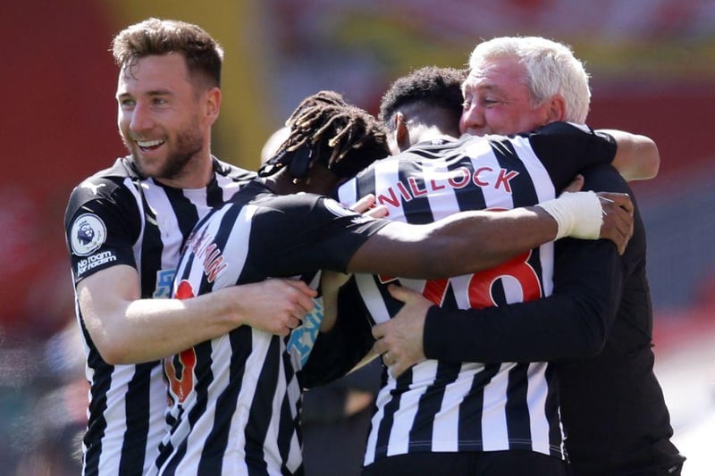 Top 10 finish! Newcastle gained 26 points after Jones’ arrival, compared to the 19 points picked up from the opening 20 matches. Record: P18 W7 D5 L6 GF27 GA28 GD-1.