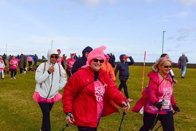 The Hartlepool Race for Life has returned after being cancelled in 2020 due to the pandemic.