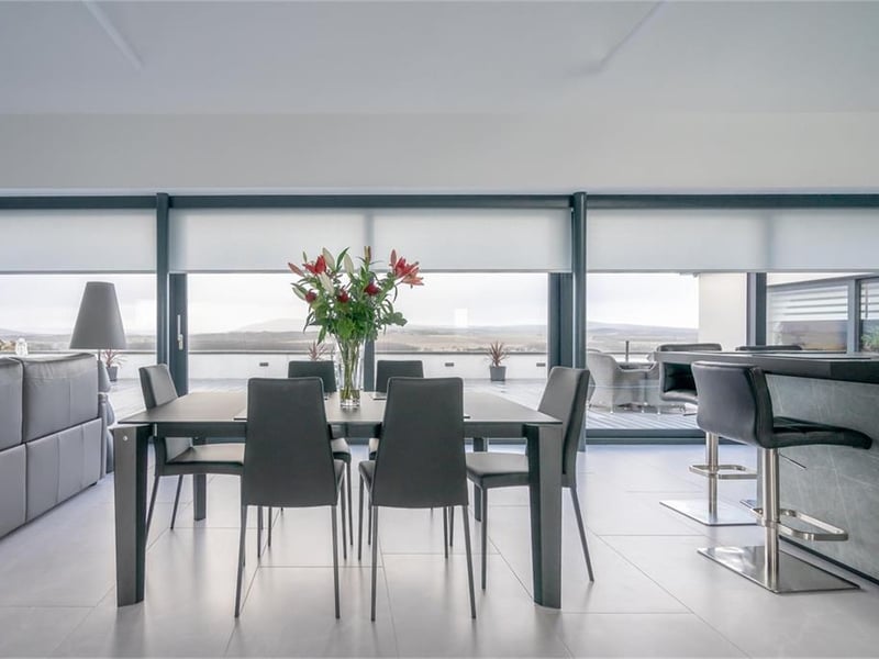 Breakfast dining area.
