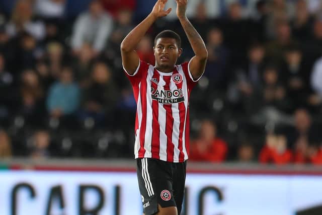 Rhian Brewster of Sheffield United has been linked with Nottingham Forest: Simon Bellis / Sportimage