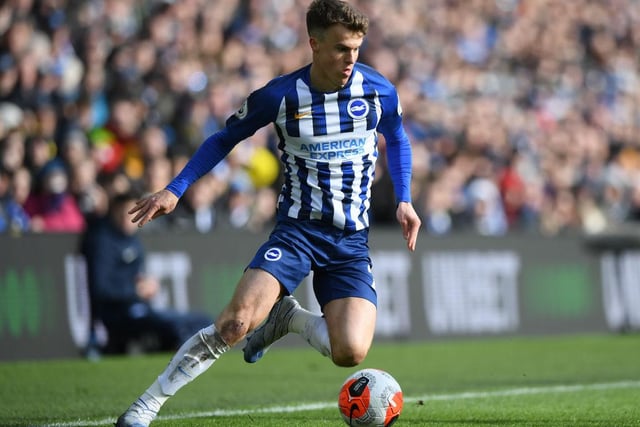 Brighton’s £15m-rated winger Solly March is attracting interest from Everton, Newcastle United and Leeds as the Seagulls look to tie him down to a new contract. (90min)