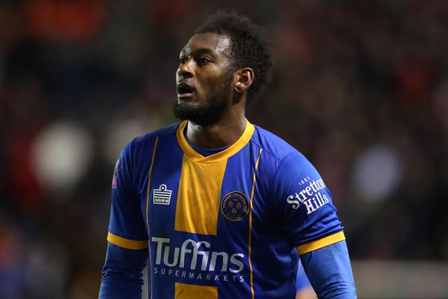 Someone the Blues have run the rule over this term. Pierre has been a standout player for the Shrews this term , bagging four goals in37 games. He's is a centre-back who'd add power to Kenny Jackett's rearguard