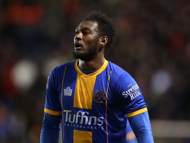 Someone the Blues have run the rule over this term. Pierre has been a standout player for the Shrews this term , bagging four goals in37 games. He's is a centre-back who'd add power to Kenny Jackett's rearguard