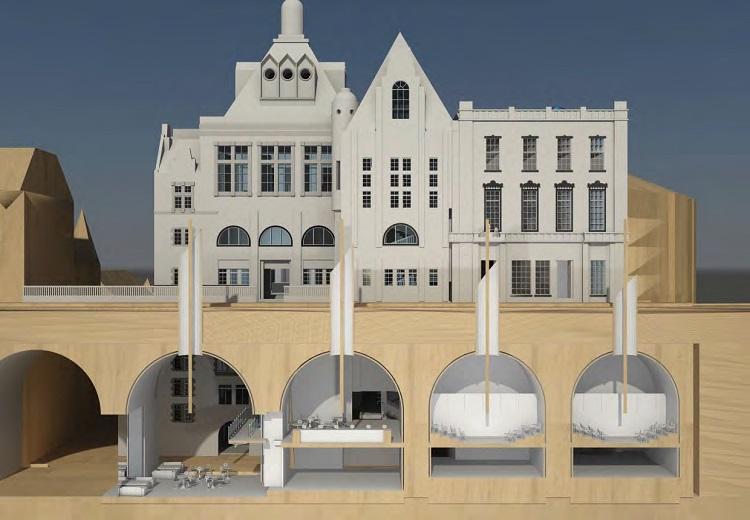 This £30 million refurbishment and redevelopment of the A-listed Central Library on George IV Bridge is at the proposal stage and would potentially add a community and cultural hub, a cafe and a rooftop restaurant.
