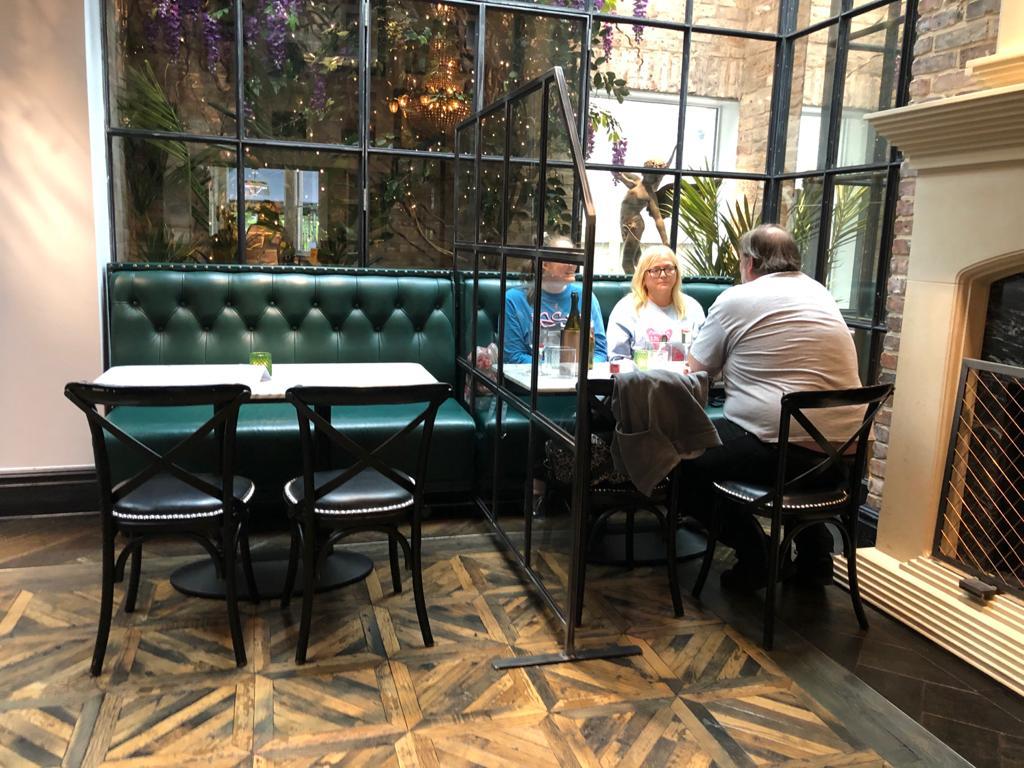 Diners can now visit restaurants