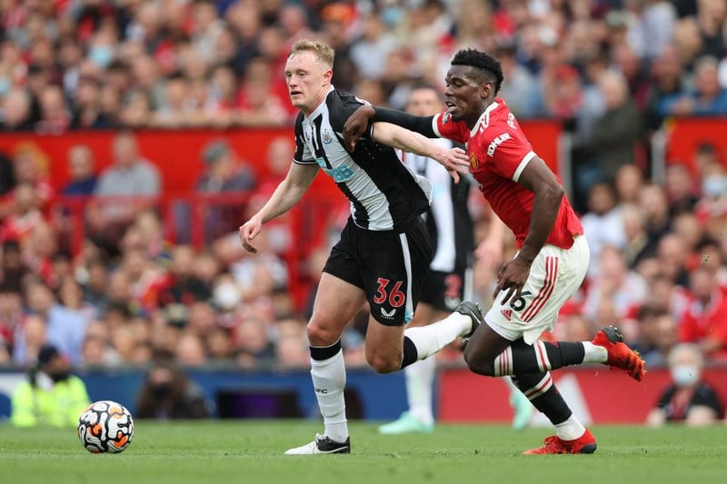 Longstaff has started United’s last three Premier League games as Jonjo Shelvey recovers from a calf injury.