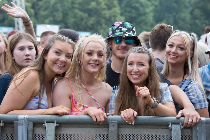 Happy faces are spotted everywhere at the festival