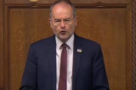 Sheffield Central MP Paul Blomfield speaking in Parliament