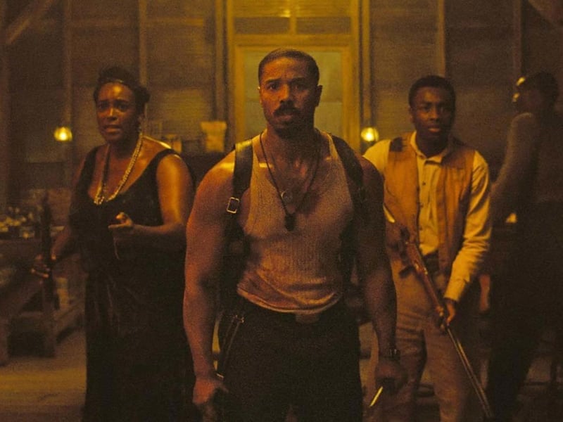 A supernatural horror film from director Ryan Coogler. Set in the 1932 Mississippi Delta during the Jim Crow era, the film follows criminal twin brothers, Elijah "Smoke" and Elias "Stack" Moore. They return to their hometown to open a juke joint, only to be confronted by a supernatural evil—an Irish vampire and his converts—which threatens their community.