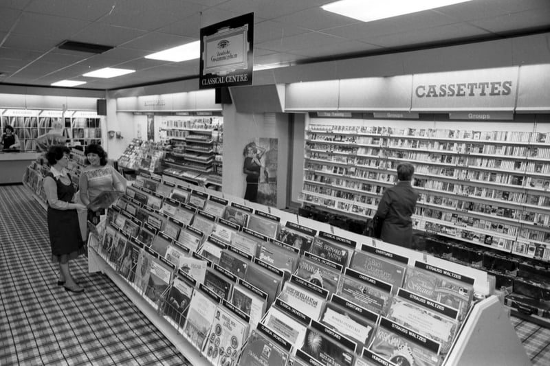 For the tracks of the day - John Menzies was the place to pick up your CDs and casettes.