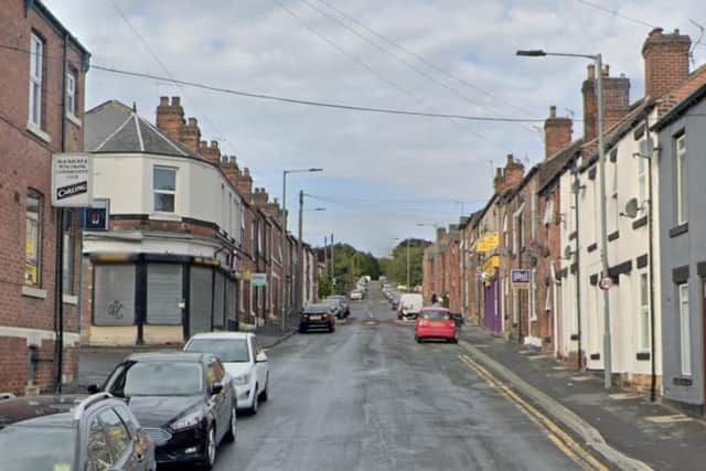 Fife Street in Wincobank, Sheffield, where a man reportedly attempted to lure a 13-year-old girl into a car, telling her there were puppies inside (Google Street View file pic)