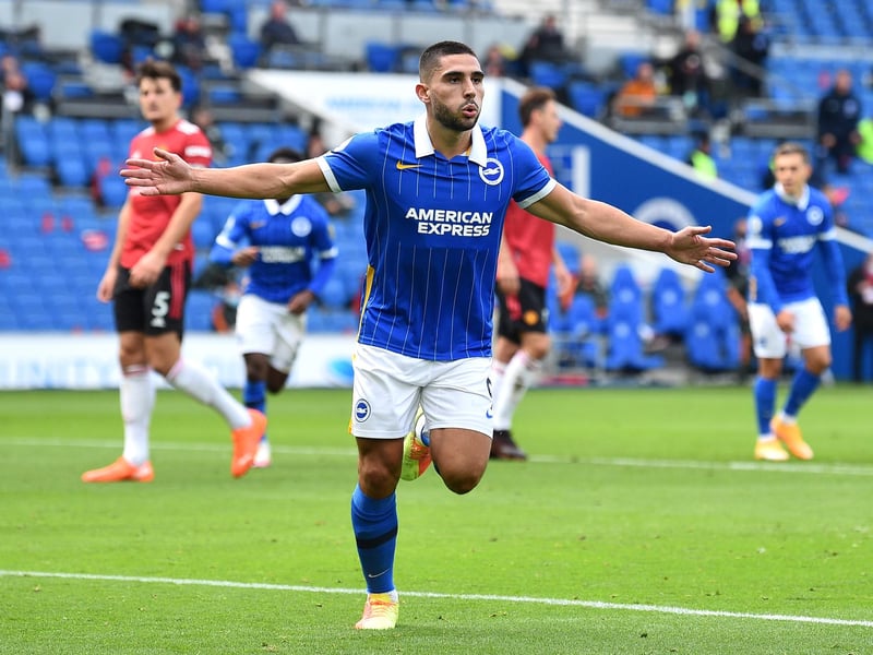 Total estimated Premier League net spend: £116 million. Most expensive signing: Neal Maupay from Brentford - £20 million. Number of seasons in the Premier League: Four.