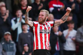 Sheffield United's Oli McBurnie will require surgery to cure a hernia complaint: Isaac Parkin/PA Wire.