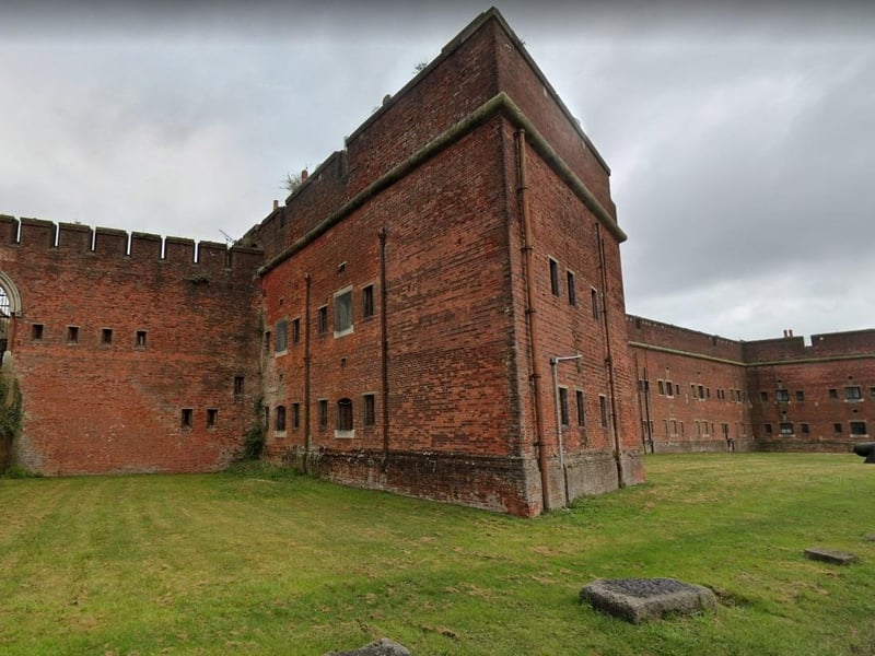 Fort Widley is one of a series of forts built for the defence of Portsmouth against landward attacks in the 1860s and known as Palmerston's Follies as they were never used defensively. It is laid out in a massive polygonal trace plan and surrounded on three sides by a dry moat. The fort is run by the Peter Ashley Activity Centre which uses the site as its equestrian centre and has been actively putting together a programme to preserve the site. However maintenance issues are now becoming repair problems, Historic England has said. A structural survey of the counterscarp wall and a vegetation management plan has been funded through Countryside Stewardship. It has a priority C Grade and in "poor condition".