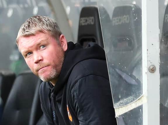 Hull City manager Grant McCann during the Sky Bet Championship match against Sheffield United: Isaac Parkin/PA Wire.