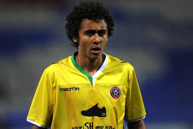 Dominic Calvert Lewin in his Sheffield United days: © BLADES SPORTS PHOTOGRAPHY