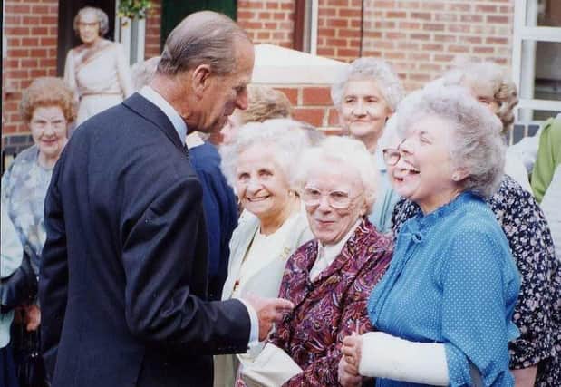The Duke of Edinburgh spent time talking to local residents when he came to Hartlepool in 1993. Do you recognise any of the people he chatted to?