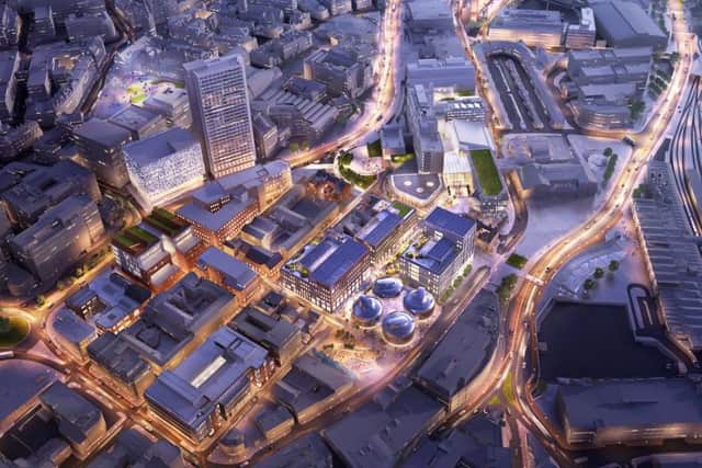 Aerial View Of Overall Campus Vision (Image Sheffield Hallam University)